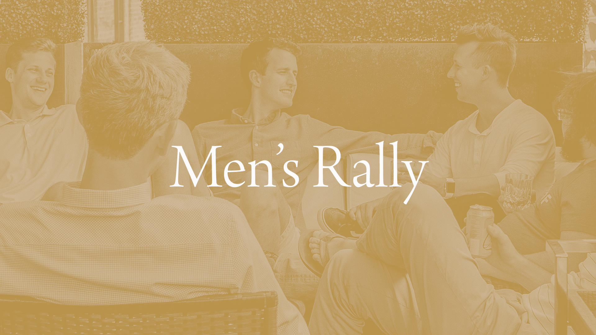 Men's Rally · College Park Church